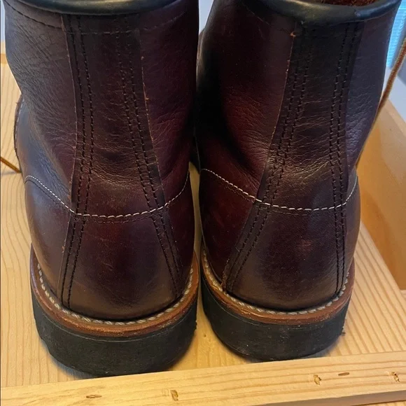 Red Wing roughneck Moc toe boot - Picture 3 of 10